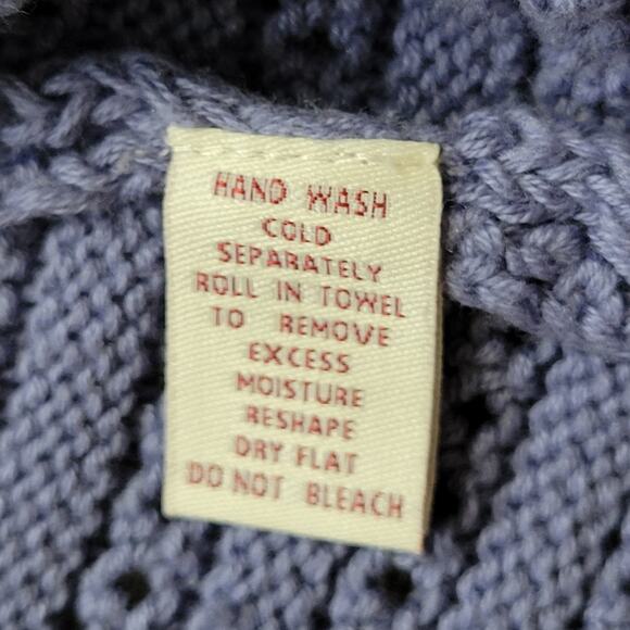 NWT JM Collection Woman 2X Short Sleeve Open Loose Knit Sweater1 Button V-Neck - Picture 9 of 9